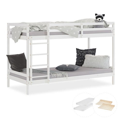 Lit superposé 90x200 bois