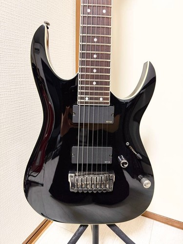 Guitare ibanez rga7 noire - ibanez,