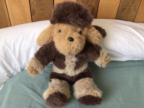 Doudou chien vintage - chien,