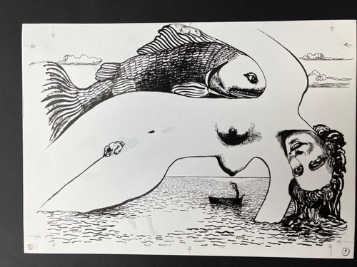 Planche originale salvador - originale, /