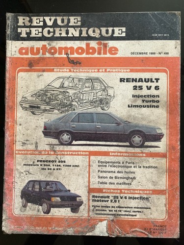 Revue technique automobile rta - revue,
