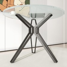  Modern Table Base 28" Metal Coffee Table Legs with Suction Cups, Desk 