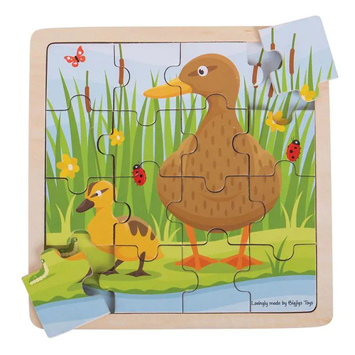 Bigjigs puzzle canard - puzzle,