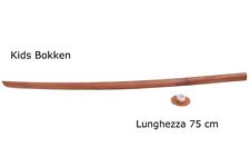 Bokken Bois 75 CM Premier Choix Kids Garçons Kenjutsu Iaido Avec Housse Wooden