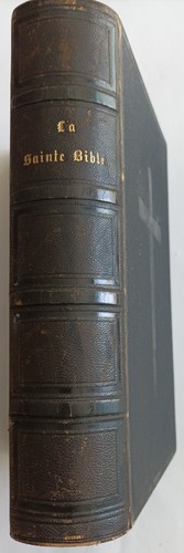 Sainte bible lemaistre de - sainte,