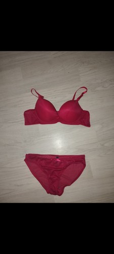 Ensemble lingerie rouge