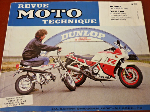 Moto revue technique rmt - technique,