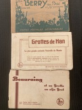 Lot carnets cartes postales