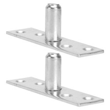  2 Pcs Butoir De Porte En Acier Inoxydable Guide Coulissante Arrêt