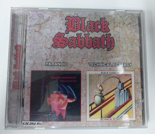 Black sabbath paranoid - black,