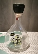 Bouteille vide  en verre