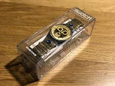 Used - Montre Watch - SWATCH Standard - Quartz - Golden Colour - For Collectors