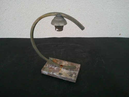 Pied lampe art deco forme - pied,