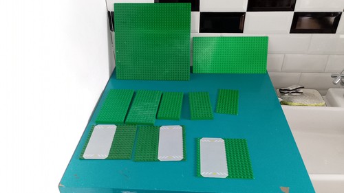 Lego lot plaques ancien - lego,
