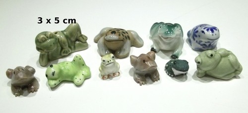 Lot figurines grenouille - 10,