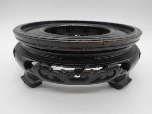 Socle en bois pour vase - en,
