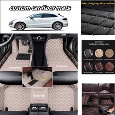 For BMW X3 Luxury Waterproof All-weather Liners Custom Carpets Car Floor Mats