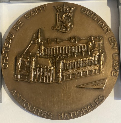 Médaille bronze château - bronze,