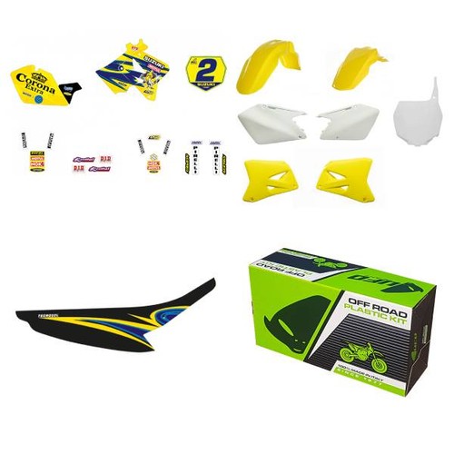 Kit plastique autocollants - +, +