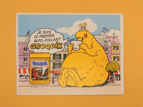 Nesquik groquik autocollants - -,
