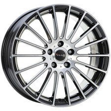JANTES ROUES AVUS AC-M03 POUR SKODA ROOMSTER SCOUT 6.5X16 5X100 BLACK POLIS 5YQ