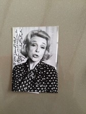 AUTOGRAPHE DE MICHELINE PRESLE