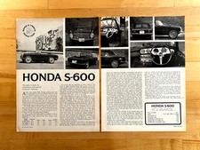 1965 Print Article Honda S-600