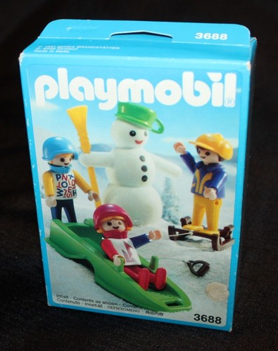 New playmobil winter sledding - playmobil,
