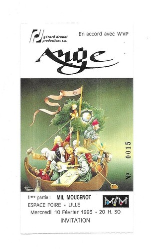 Rare ticket billet de - /,