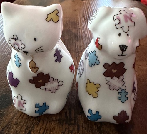 Bernardaud cat and dog limoges - bernardaud,