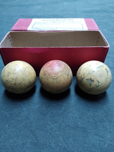 Anciennes boules billard - de,