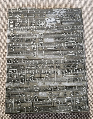 Ancienne plaque imprimerie - ancienne,