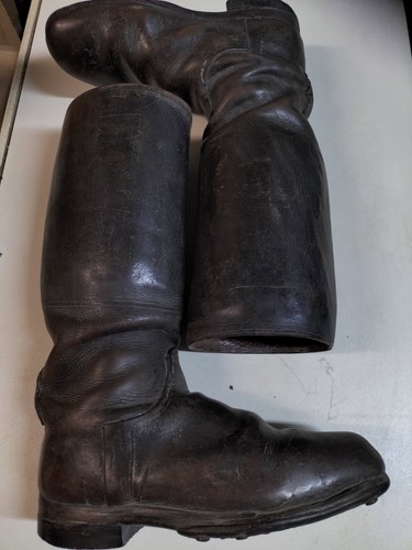 Militaria ww2 bottes - bottes, allemande
