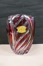 Vase fleur en verre cristal