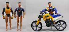 Lot Rare de 3 Figurines de Action Man et GI Joe et une moto Vintage 1998 et 1999