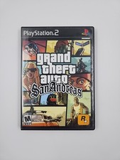 Grand Theft Auto San Andreas PS2 PlayStation 2 Complete CIB + Map