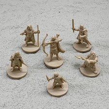 6pcs Aragorn Gimli Heroes Lord of the Rings Journeys In Middle Earth Board Game 