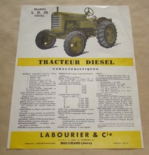 Brochure Prospectus Tracteur