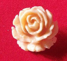BROCHE VINTAGE - ROSE BLANCHE YVES ROCHER