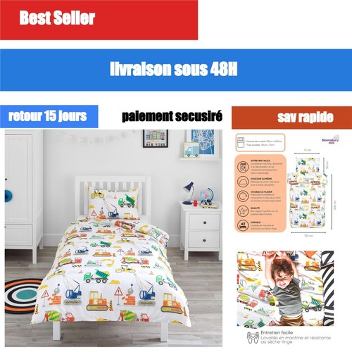 Parure lit enfant - de, 140x200
