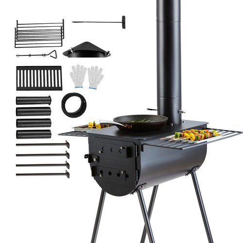 Vevor poêle bois portable - à,