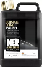 Mer Ultimate Shine Car Polish Auto Technology Professional Wax 1 Litre MASUP1