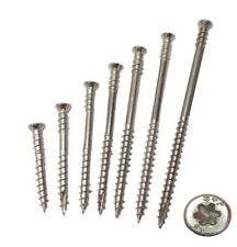 Vis inox A2 terrasse BOIS à