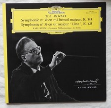 Vinyle 33 Tours : MOZART Symponie n°39 + n°36 - KARL BOEHM (Deutsche Grammophon)