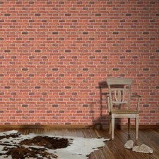 Papier Peint En Brique Rouge
