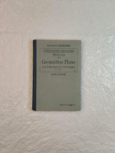 Précis géométrie plane - géométrie,