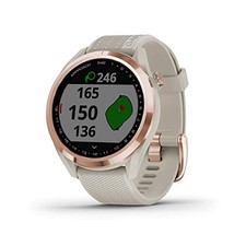 GARMIN Golf Navigation GPS S42 Compatible Android/iOS Light Sand/Rose Gold