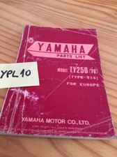 Yamaha parts list TY250 type 516 TY 250 250TY catalogue pièce détachée 1976