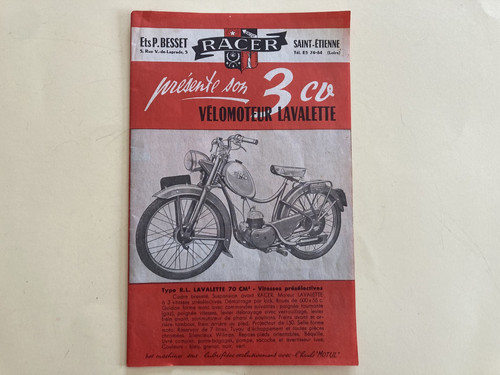 Publicite velomoteur lavalette - publicite,