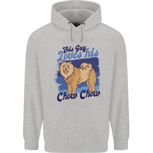 Type aime son chien - son, chow